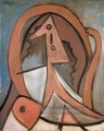 Frau Assis3 1923 kubist Pablo Picasso